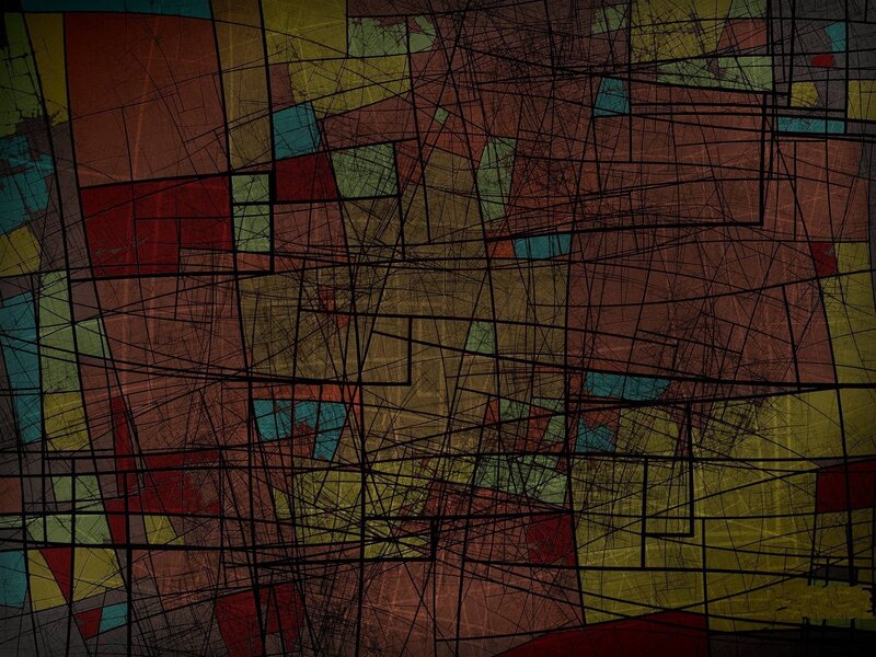 Abstract geometric pattern with lines