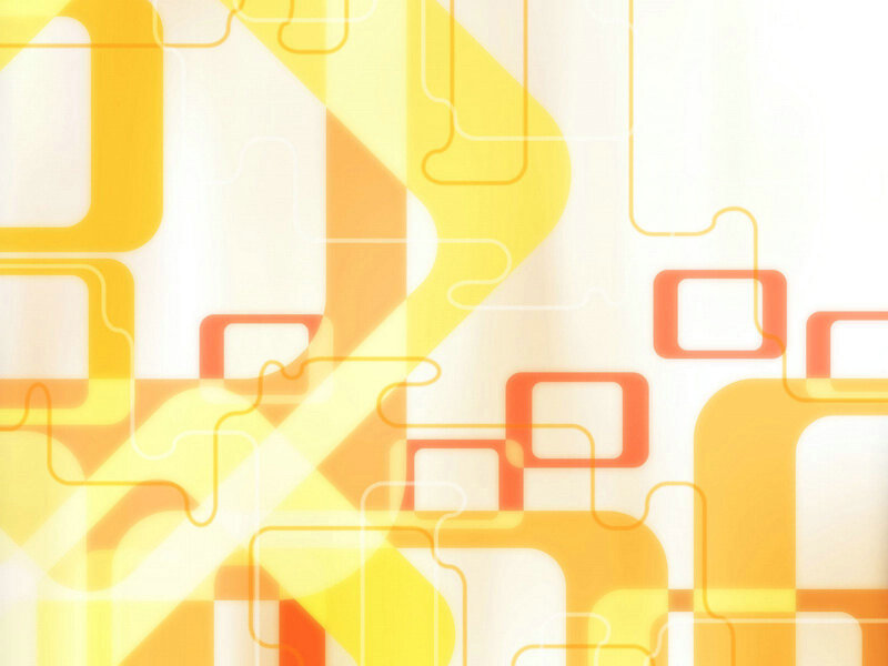 Abstract Geometric Pattern — Yellow, Calm
