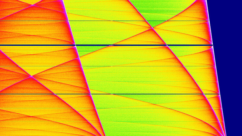 Abstract Geometric Pattern — Yellow, Vibrant, Lines