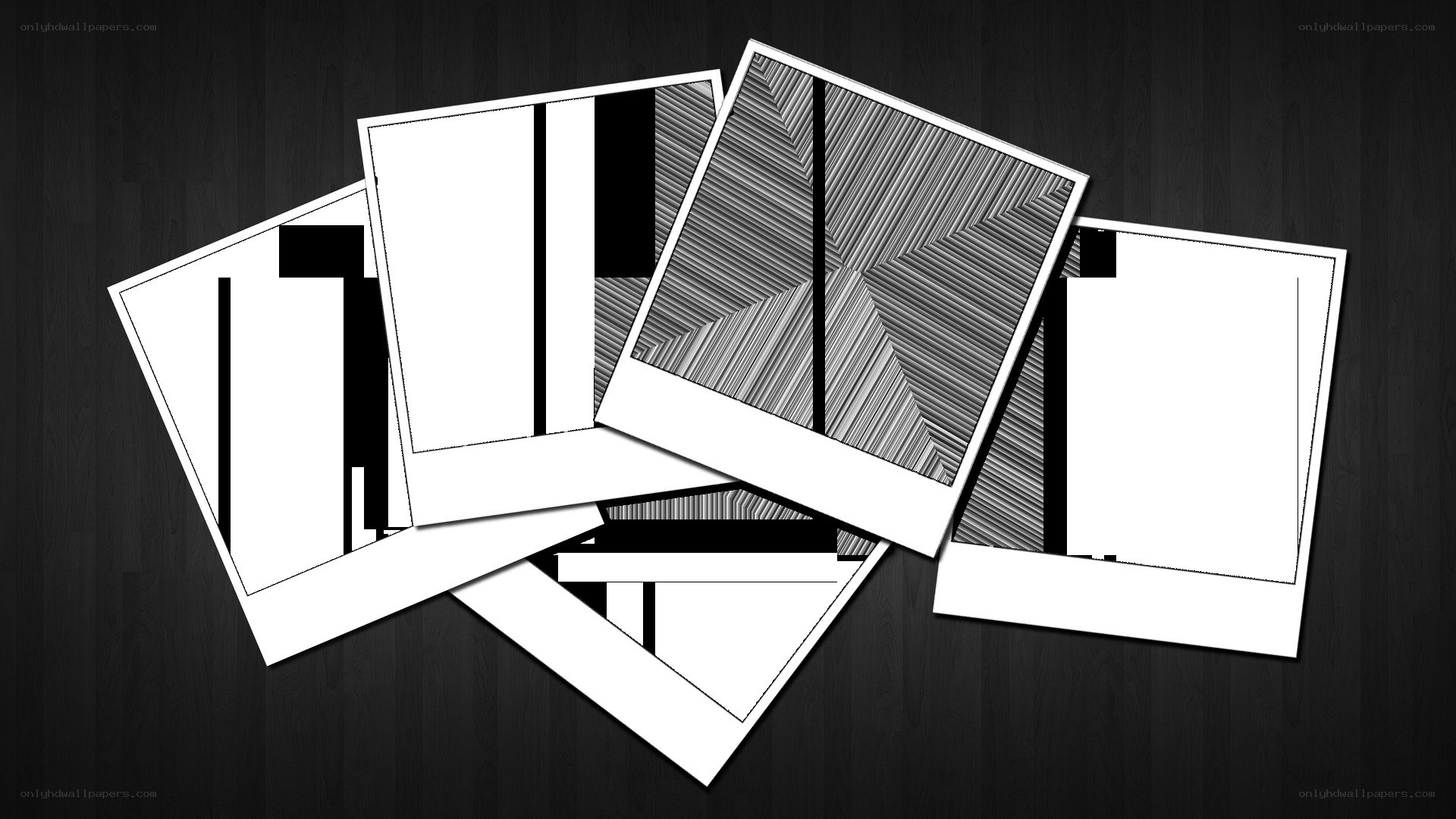 abstract geometric photo collage