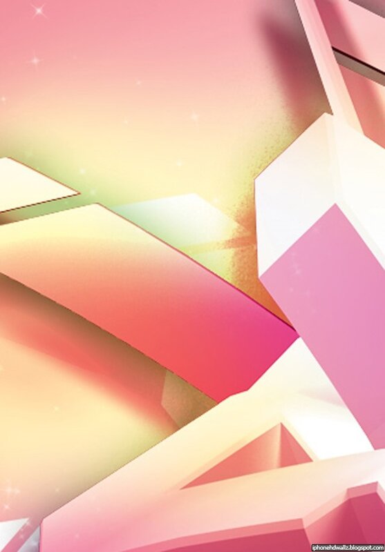 abstract geometric pink design