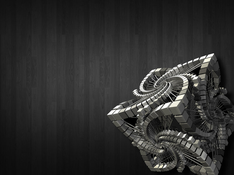 abstract geometric sculpture