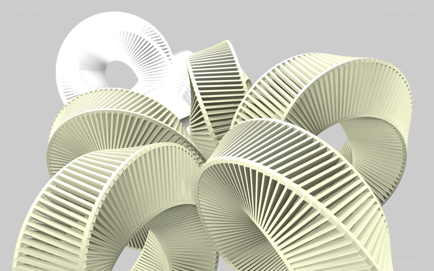 abstract geometric sculpture