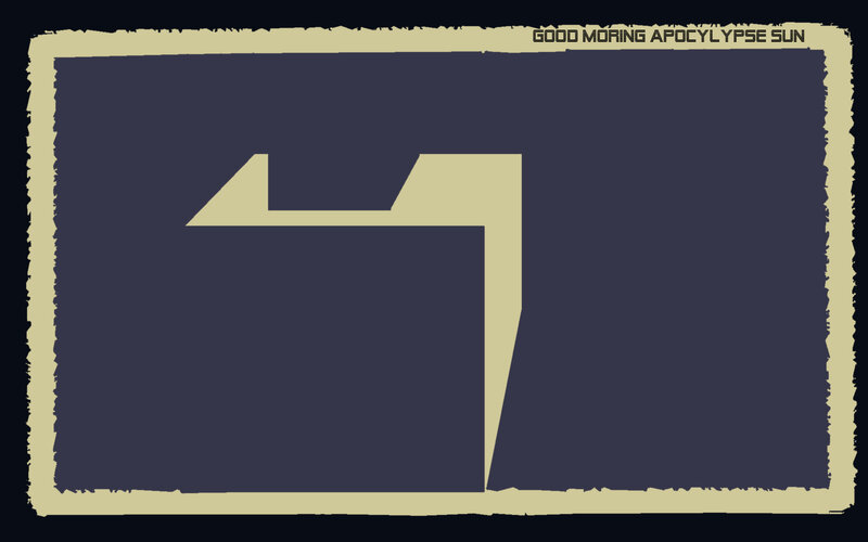 Abstract Geometric Shape — Blue, Neutral