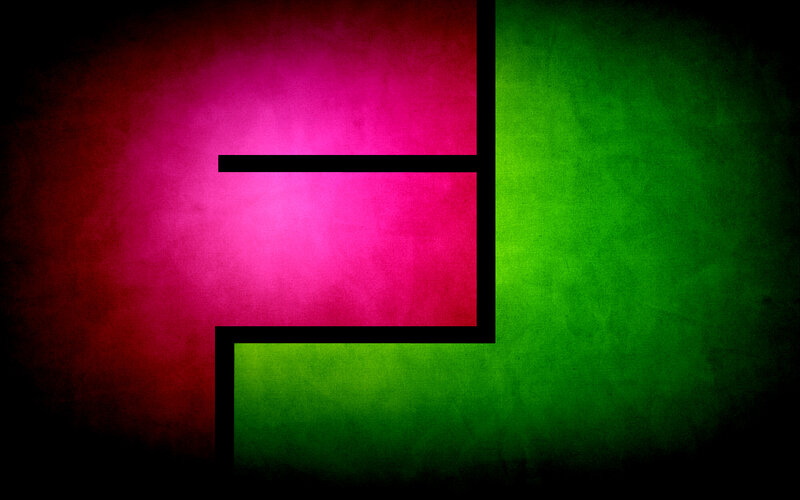 Abstract Geometric Shape — Pink, Dramatic