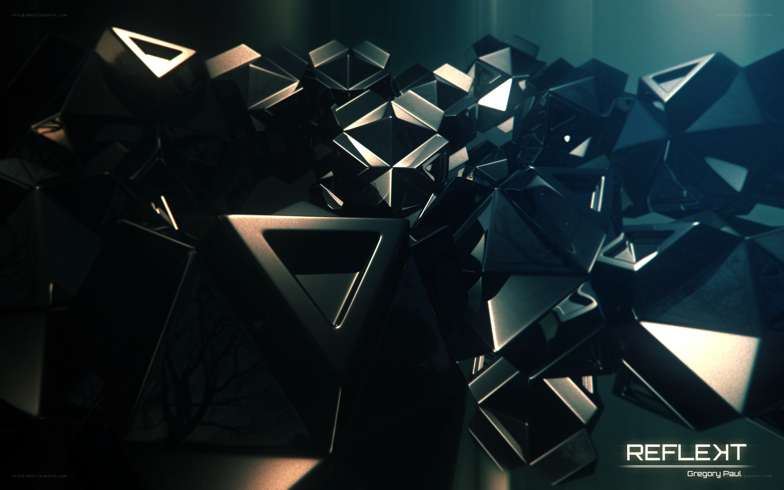 Abstract geometric shapes