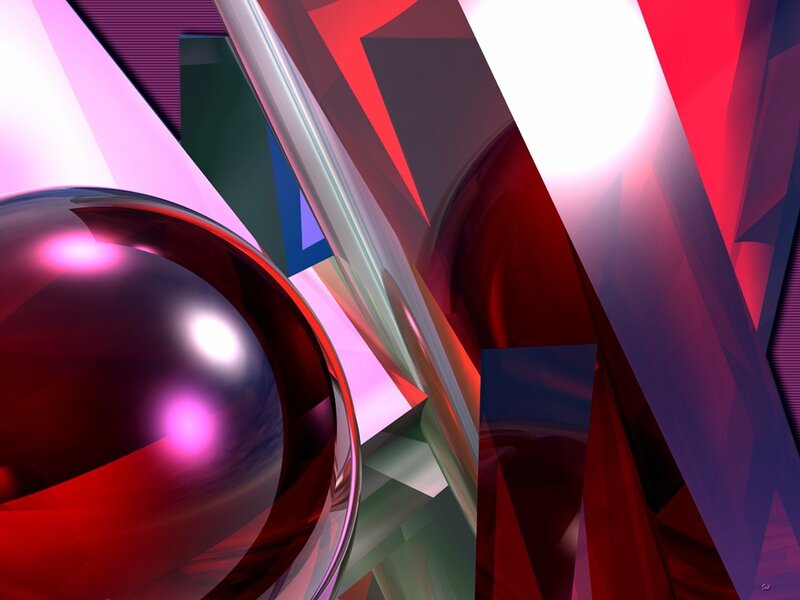 Abstract geometric shapes and colors