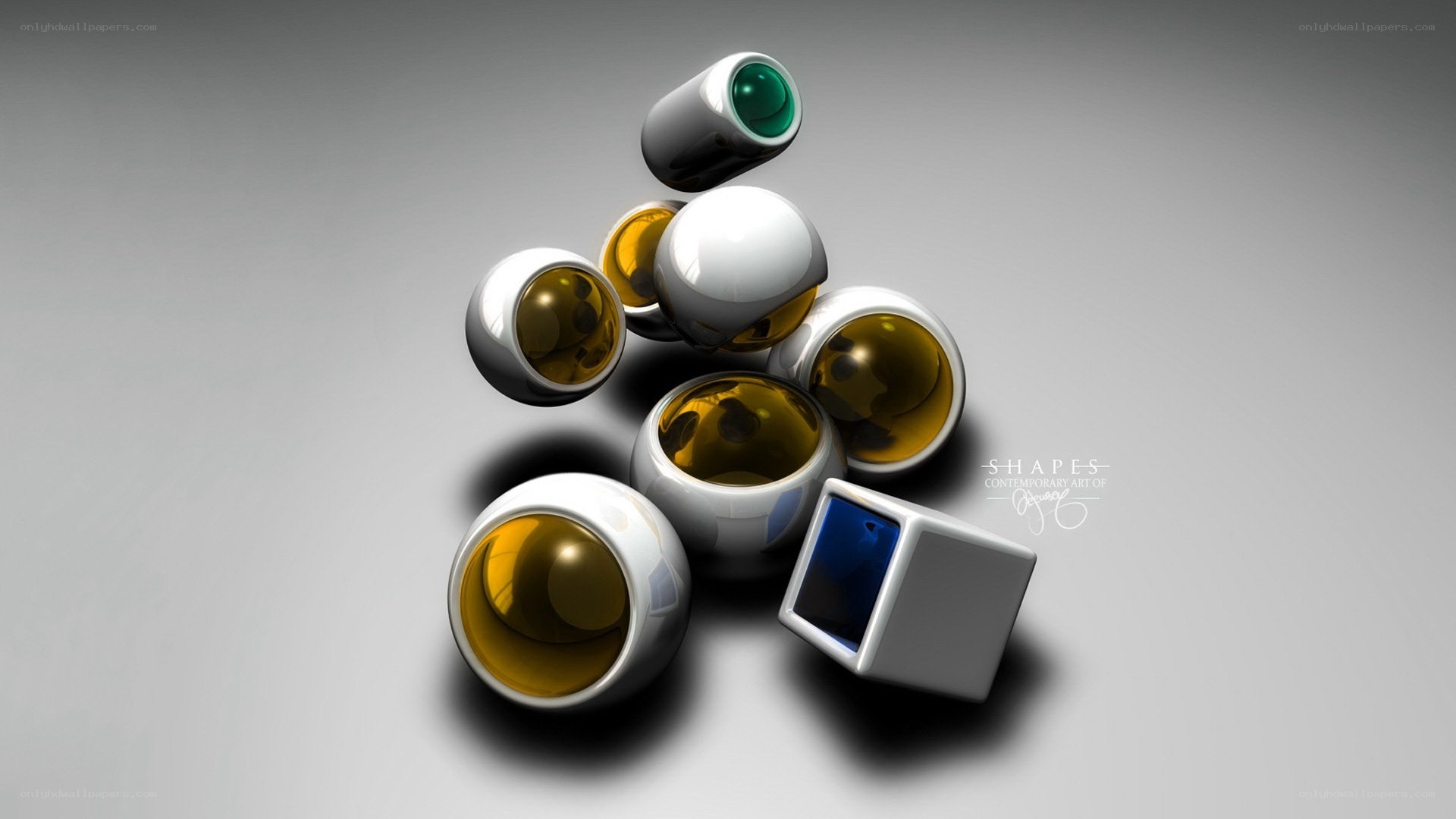 abstract geometric shapes art