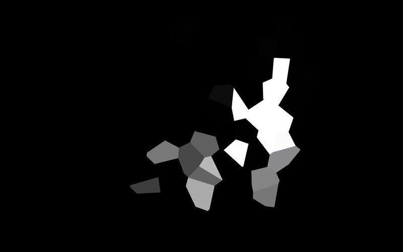 Abstract Geometric Shapes — Black, Minimalist