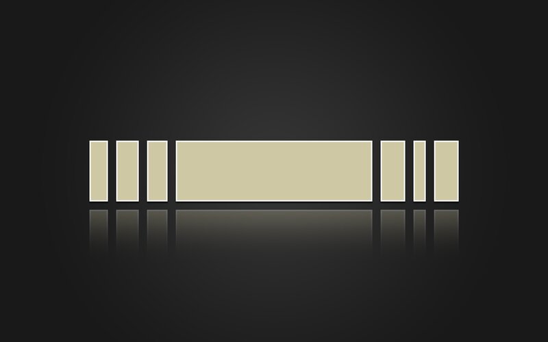 Abstract Geometric Shapes — Black, Neutral, Minimalist, Rectangles