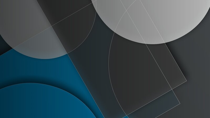 Abstract Geometric Shapes — Gray, Calm, Circles