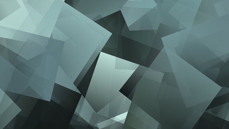 Abstract Geometric Shapes — Gray, Calm, Overlapping