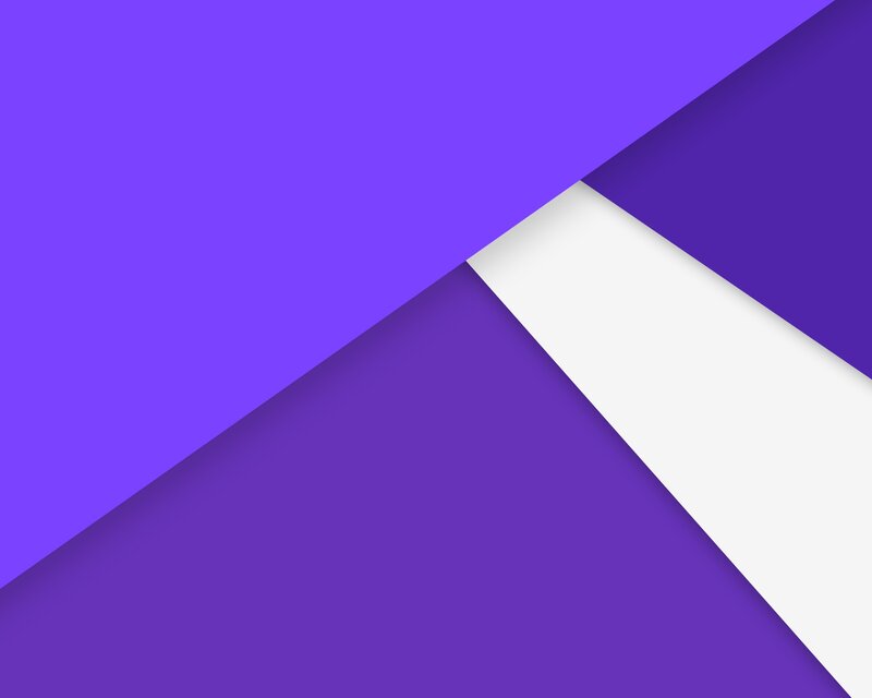 Abstract Geometric Shapes — Purple, Calm, Minimalist