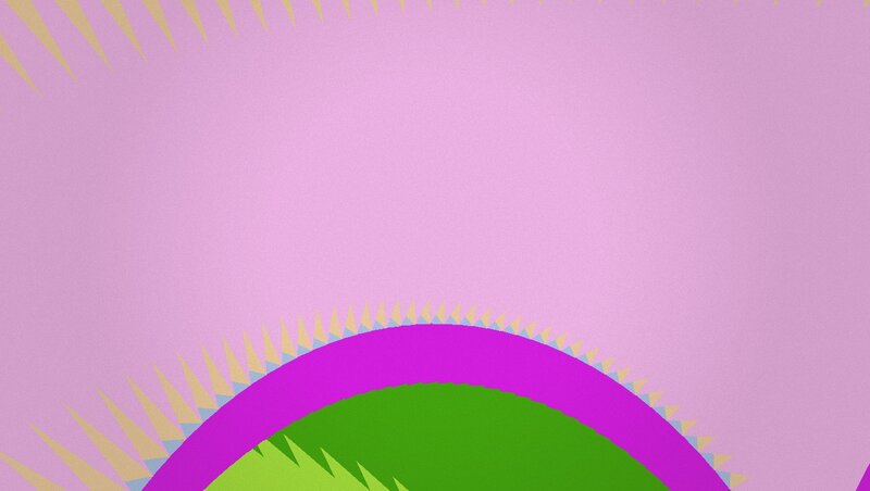 Abstract Geometric Shapes — Purple, Calm, Vector Art