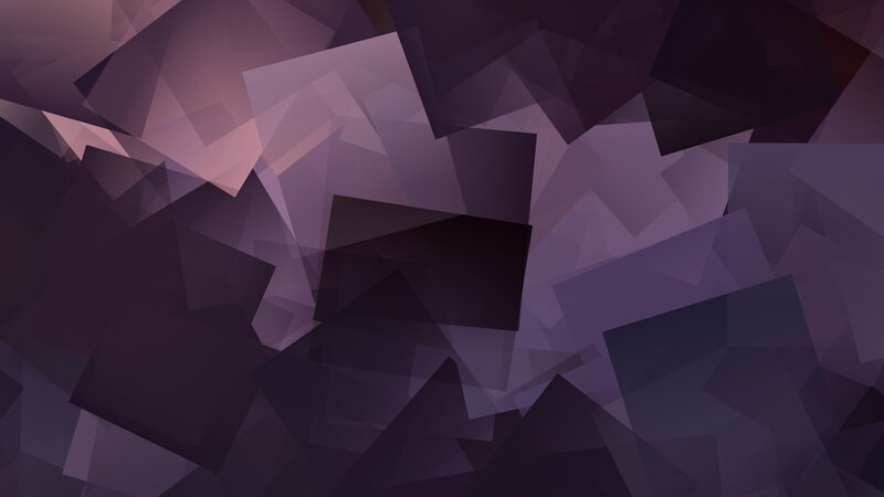 Abstract Geometric Shapes — Purple, Dark, Overlapping