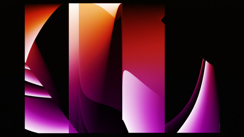 Abstract Geometric Shapes — Purple, Dramatic