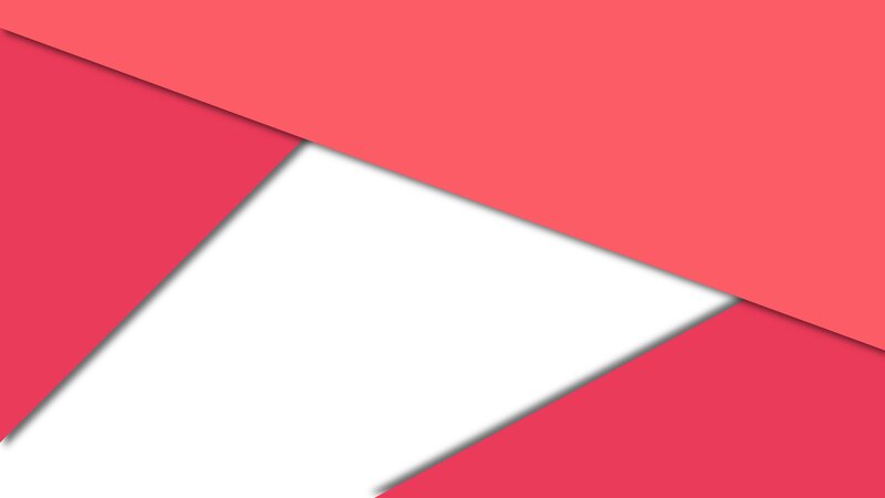Abstract Geometric Shapes — Red, Calm, Minimalist