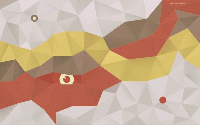 Abstract Geometric Shapes — White, Calm, Triangles