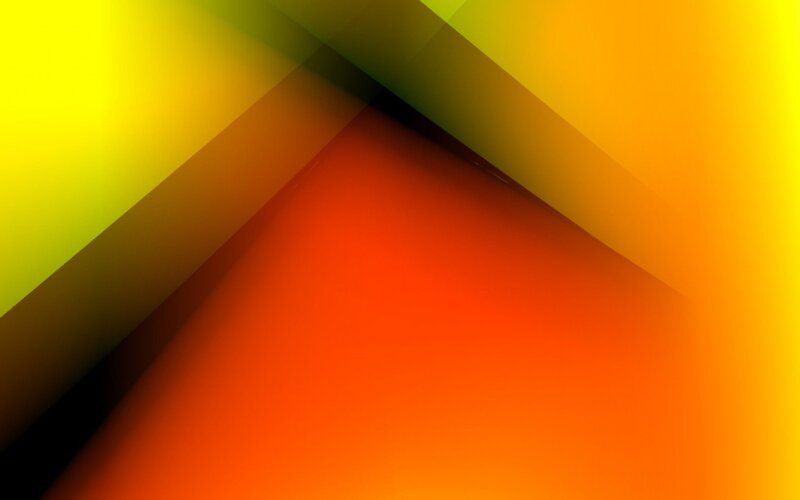 Abstract Geometric Shapes — Yellow, Dynamic, Gradient