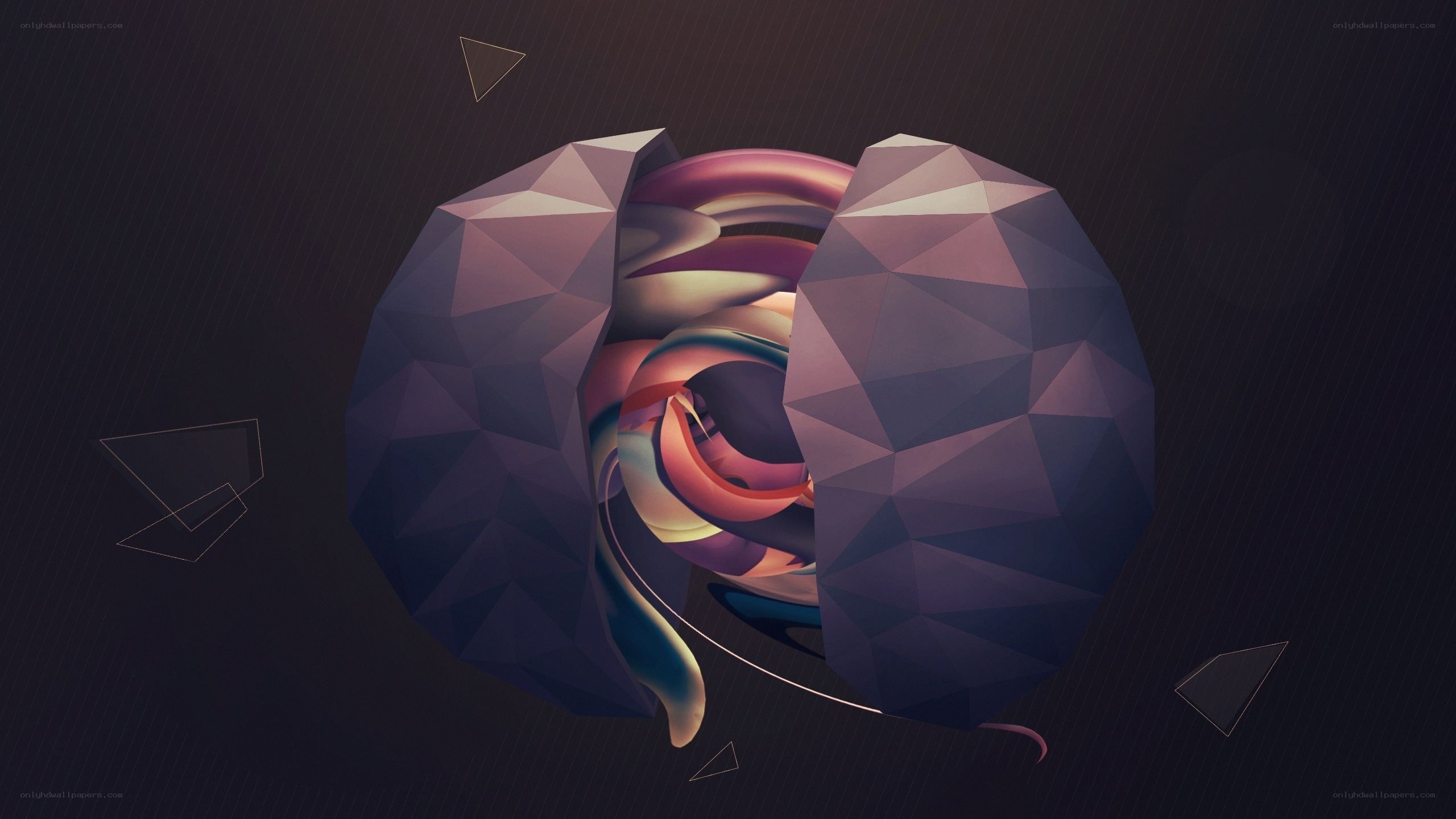 Abstract geometric sphere design