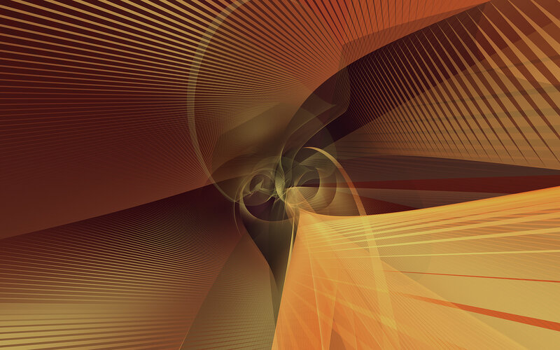 Abstract geometric spiral design