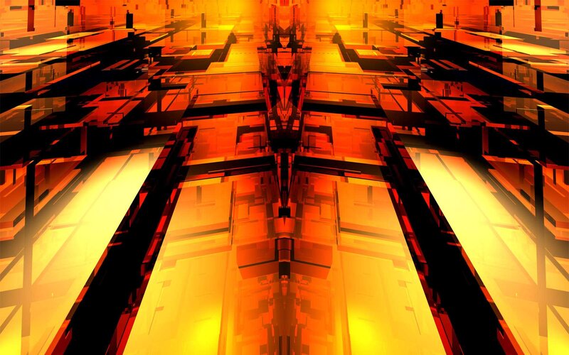 Abstract Geometric Structure — Orange