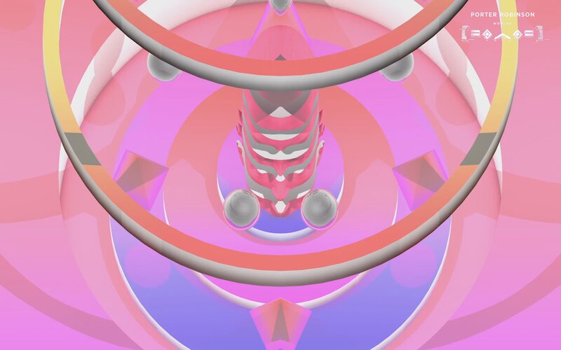Abstract Geometric Structure — Pink