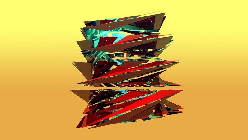 Abstract Geometric Structure — Yellow