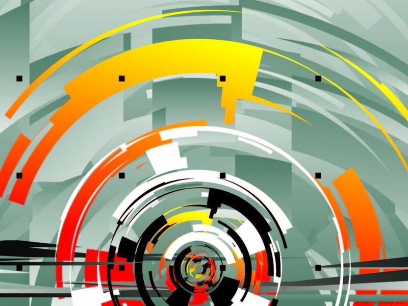 abstract geometric tunnel design