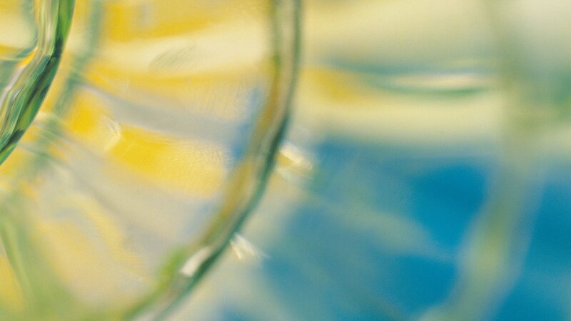 abstract glass and color shapes