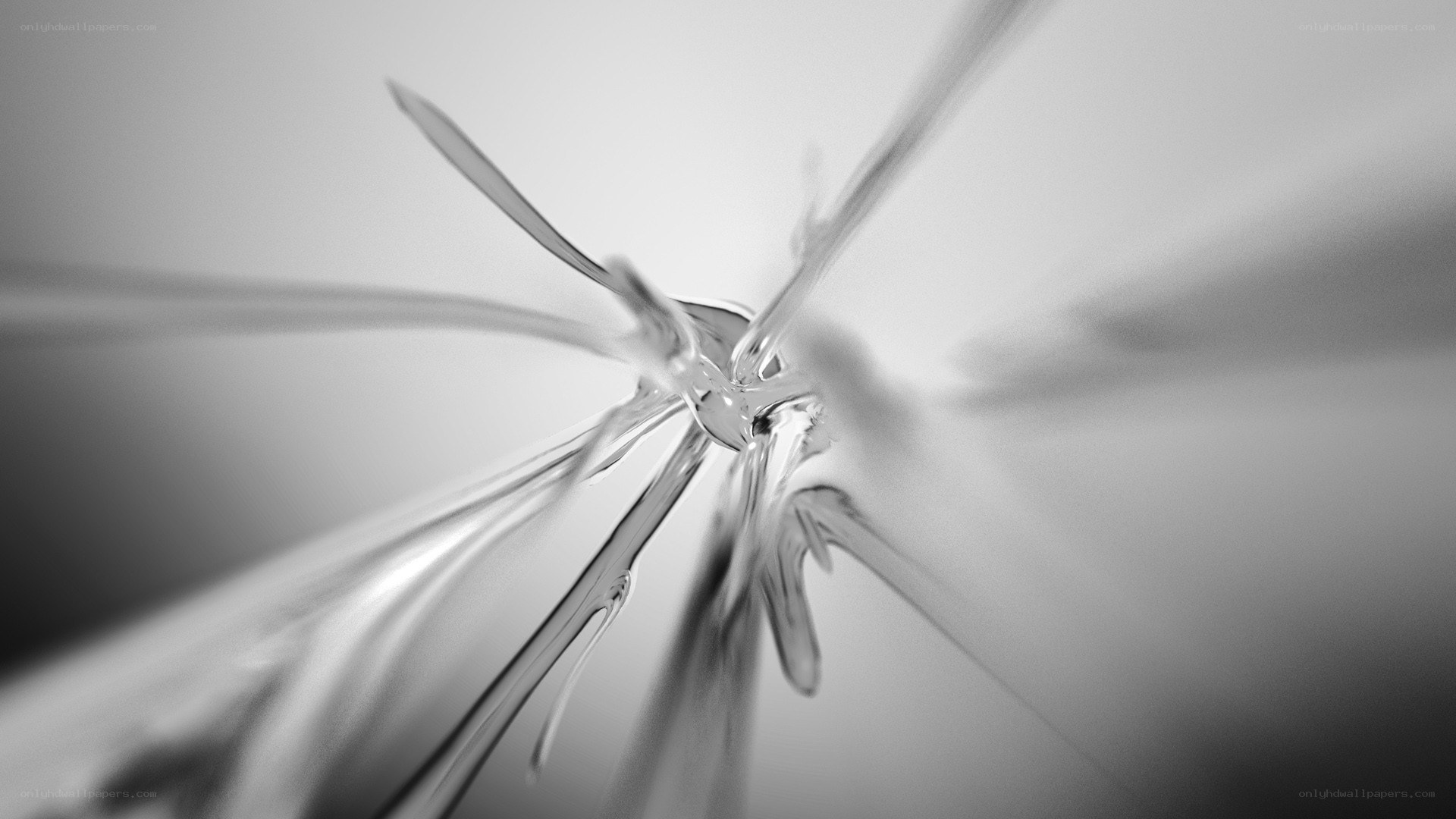 abstract glass fracture pattern