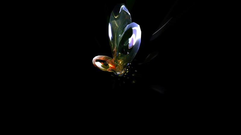 Abstract Glass-like Object