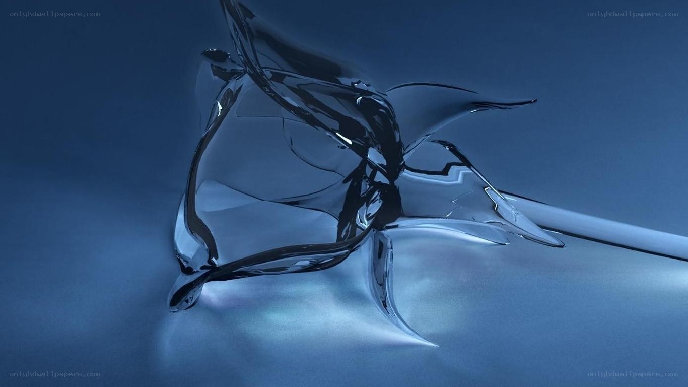 abstract glass sculpture