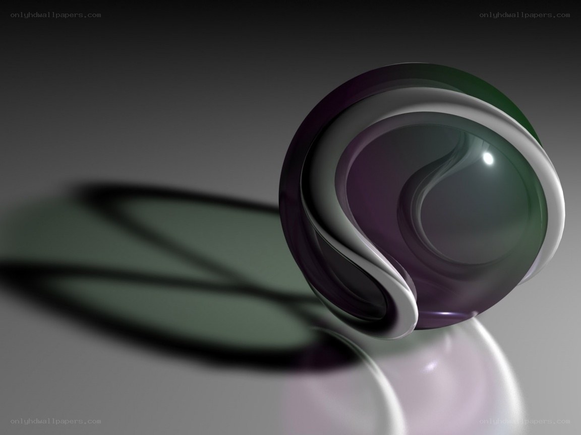 Abstract glass sculpture