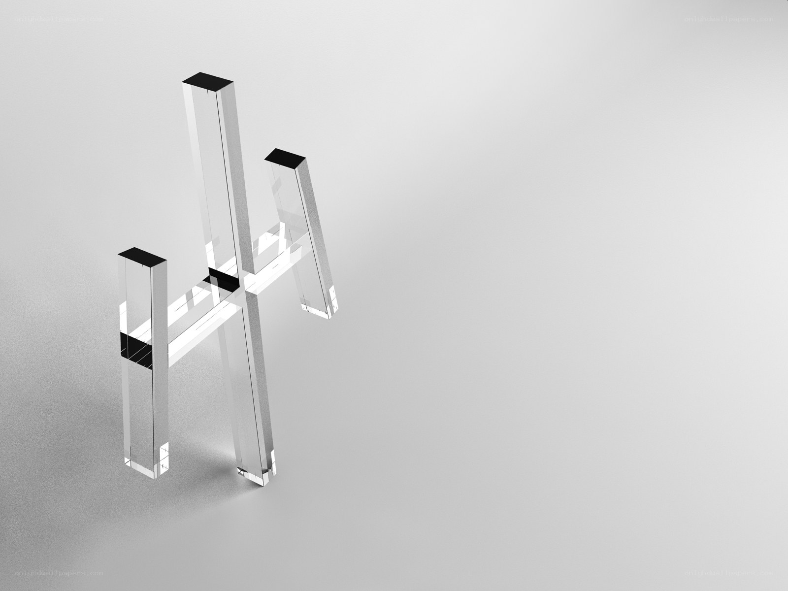 abstract glass sculpture
