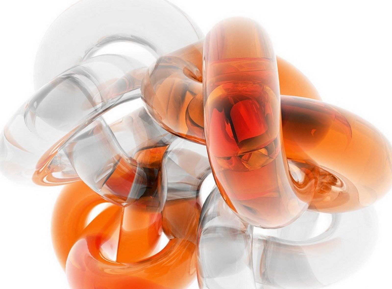 abstract glass sculpture