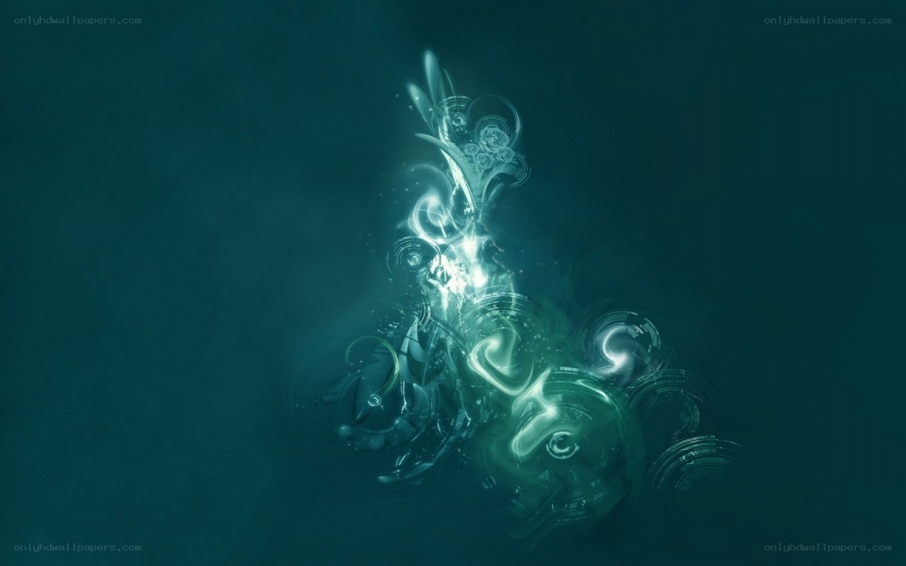 Abstract glowing design