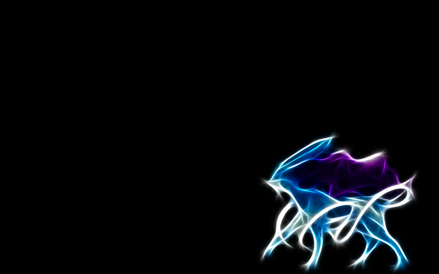 abstract glowing energy design