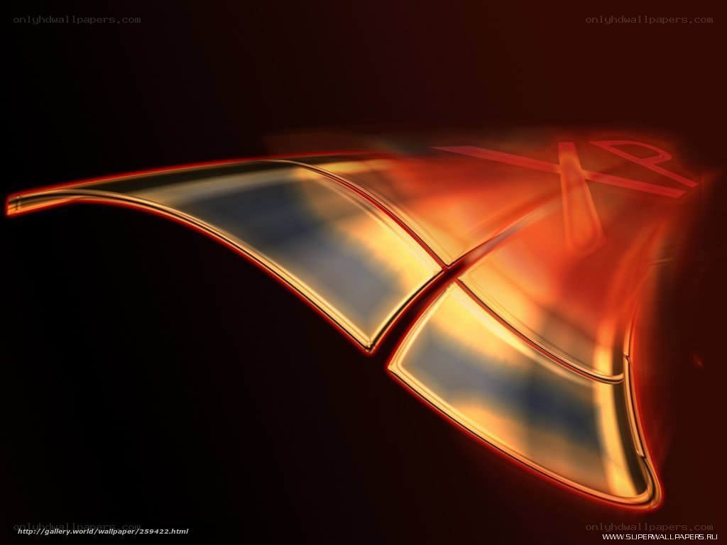 Abstract glowing logo design