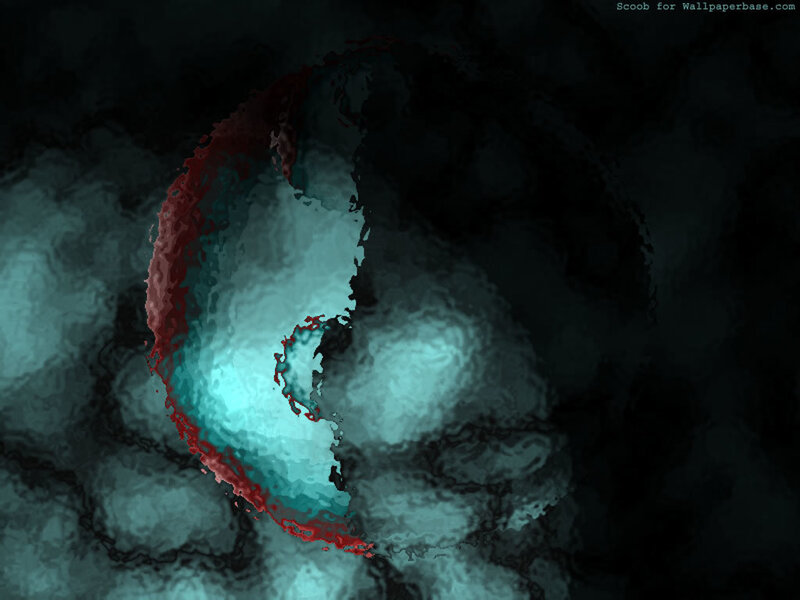 abstract glowing orb