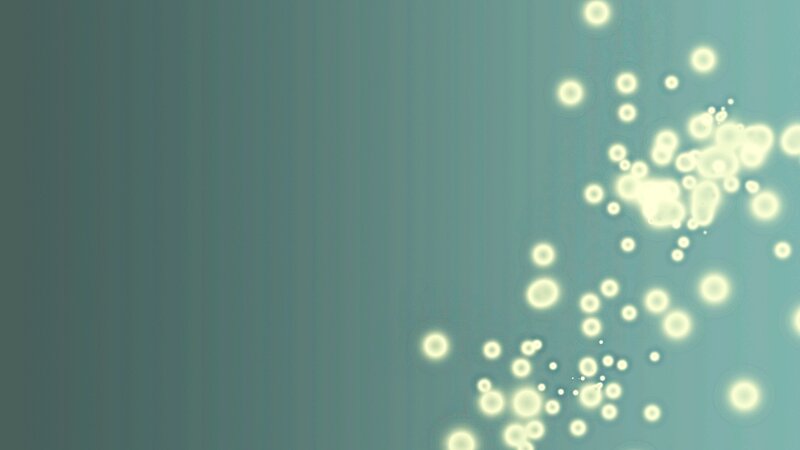 abstract glowing particles