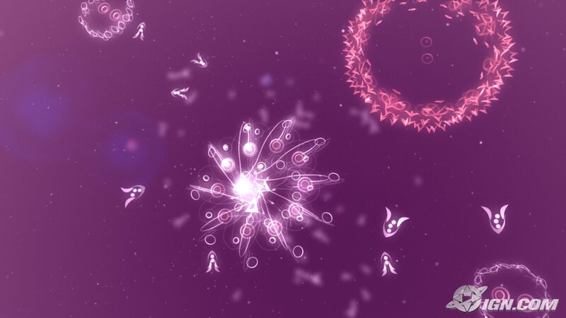 Abstract Glowing Particles — Purple