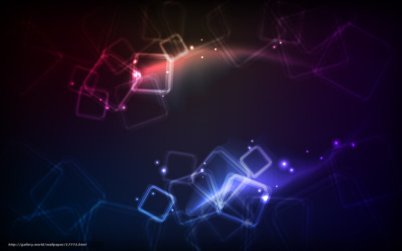 Abstract glowing squares background