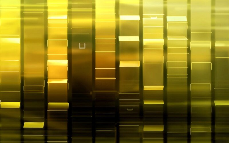 Abstract Golden Bars