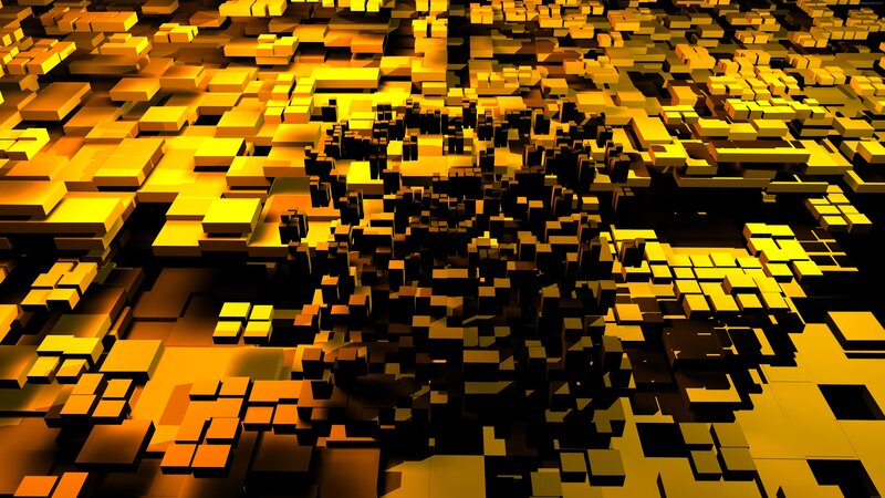 Abstract Golden Cubes