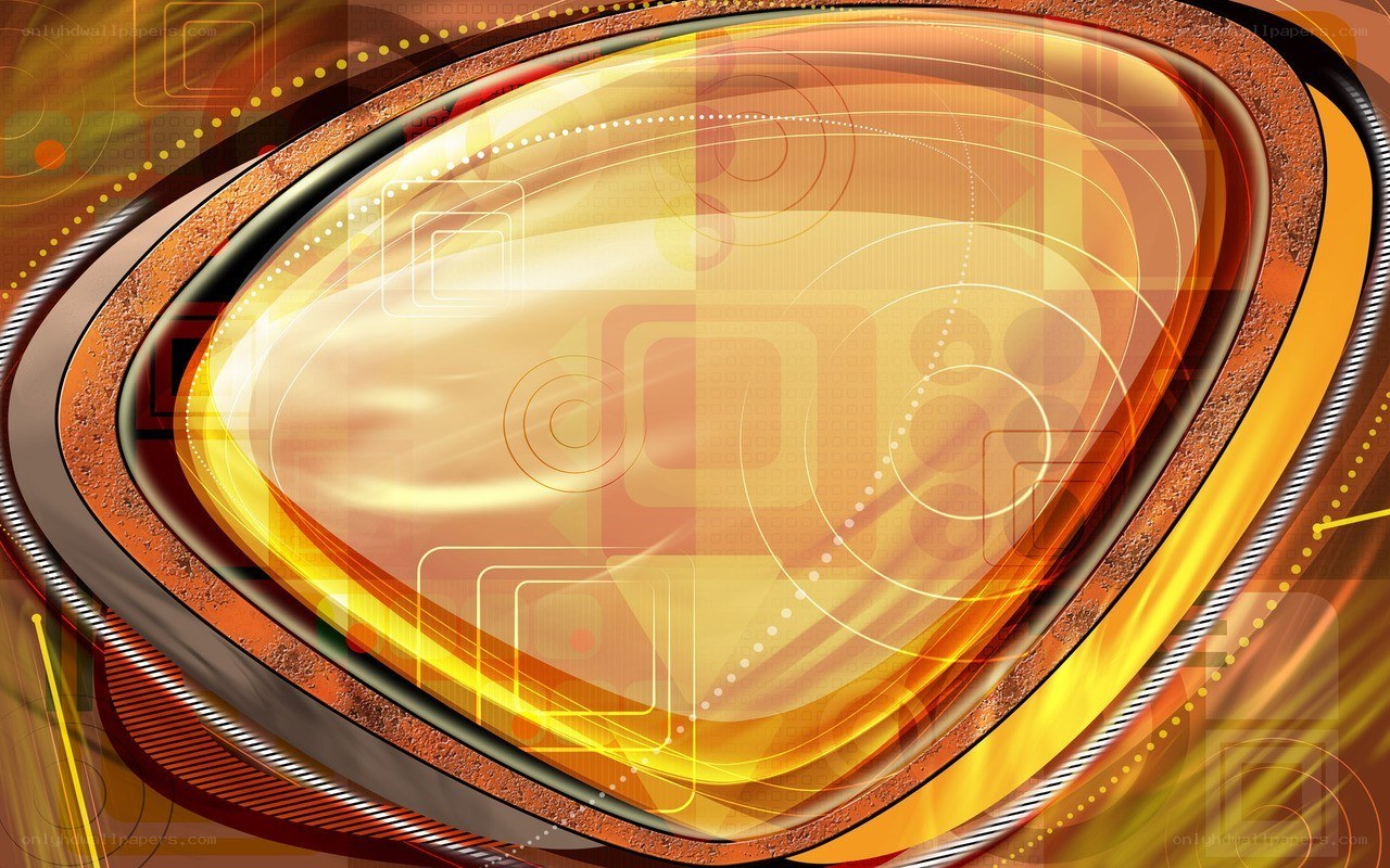 abstract golden geometric design