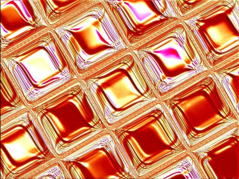 Abstract golden grid pattern