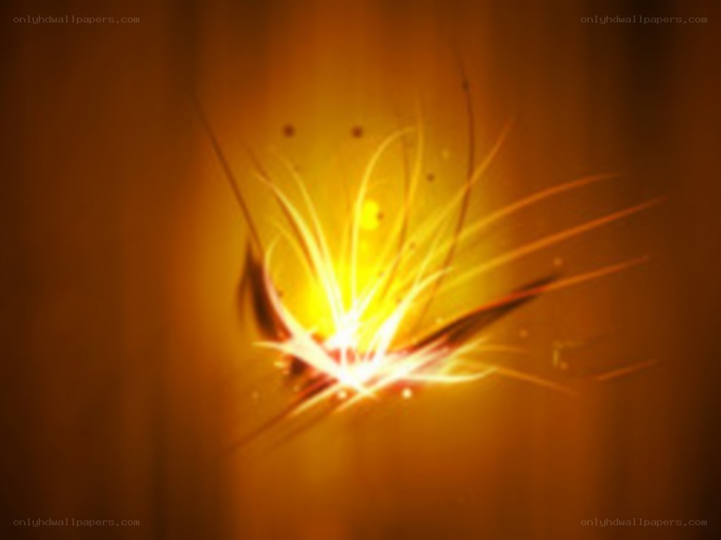 abstract golden light burst