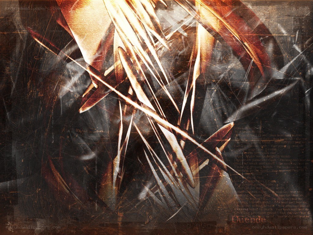 abstract golden light design