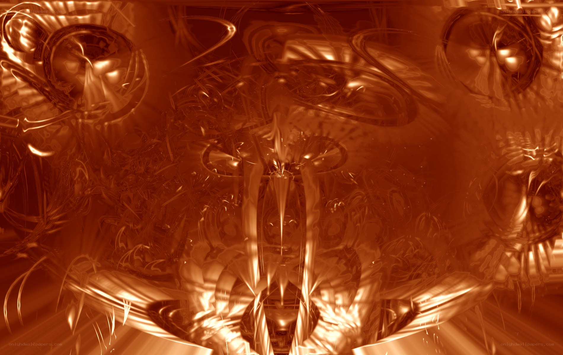 abstract golden liquid patterns